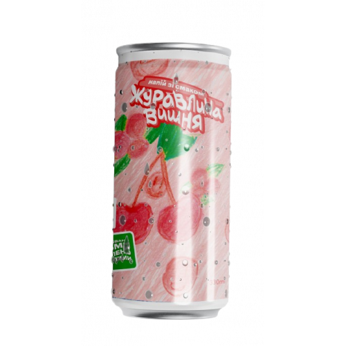 Лимонад Mova Журавлина-вишня 0,33 л